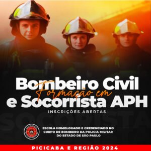 Curso de Formação Bombeiro Profissional Civil 1 Turma Sábado Piracicaba 2025